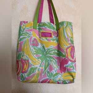 Lilly Pulitzer for Estee Lauder Beach Tote